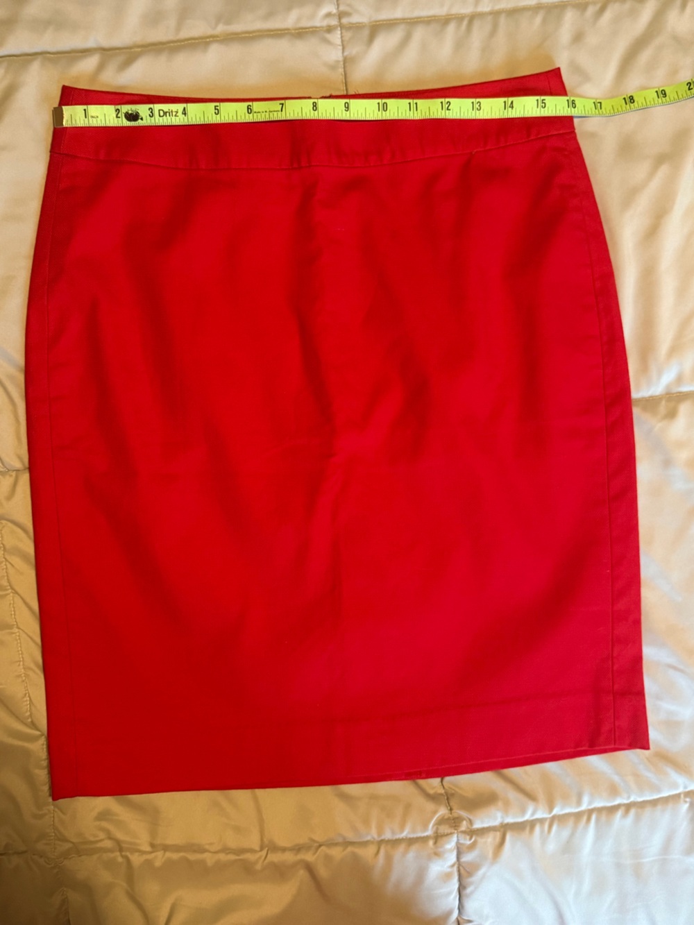 Banana Republic Red Pencil Skirt - Picture 2 of 5